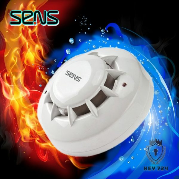 دتکتور حرارتی اعلام حریق متعارف سنس مدل HD101 | Sens