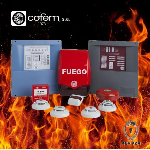 سیستم اعلام حریق کافم COFEM ساخت اسپانیا