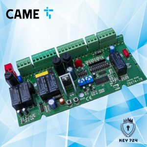 برد کنترل CAME ZBX 74/78 Control unit مخصوص جکهای ریلی کامه 220 ولت BX74 / 78